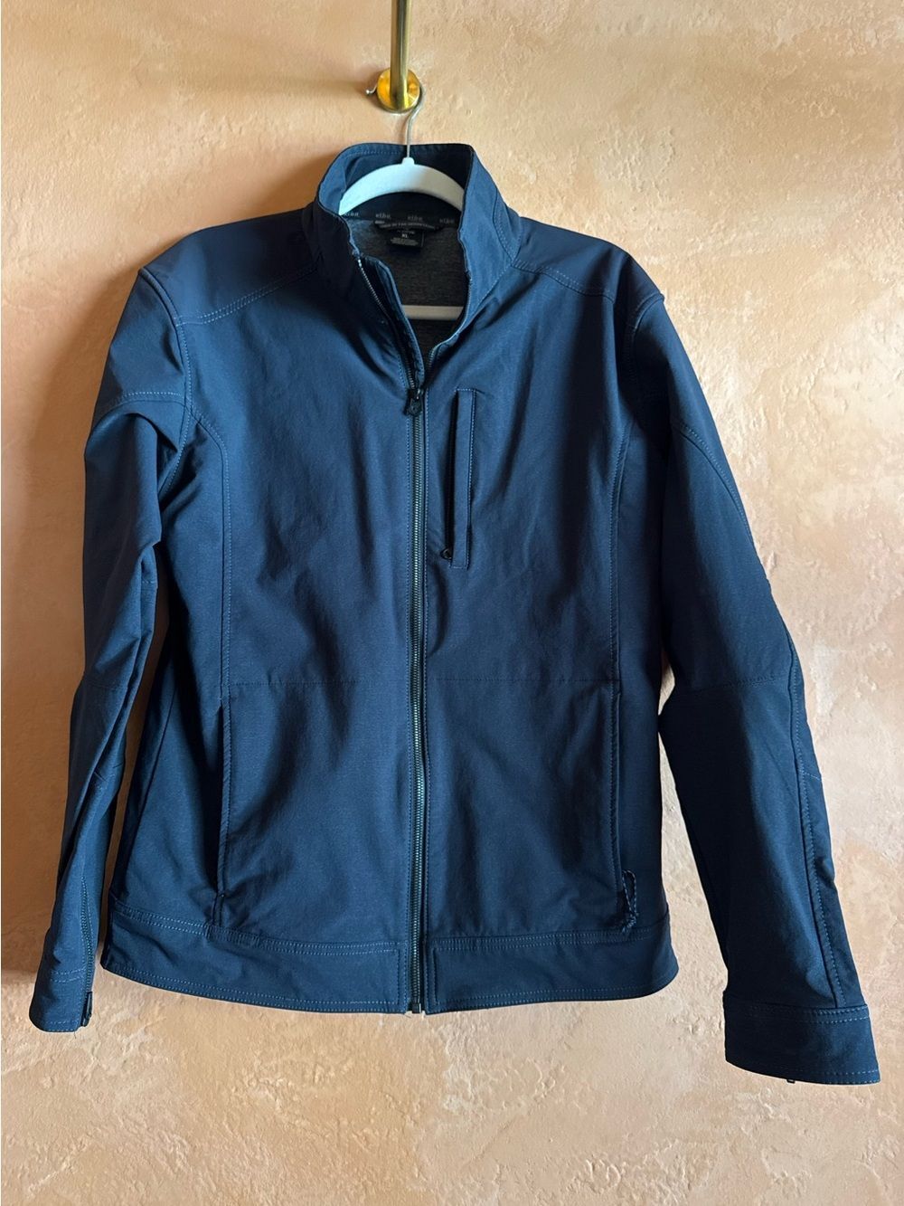 KÜHL Men’s XL Black Softshell Full Zip Outdoor Hiking Jacket